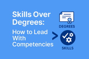 Skills over degrees cv sourcing uk