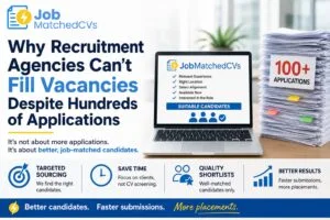 Why recruitment agencies can't fill vacancies despite hundreds of applications